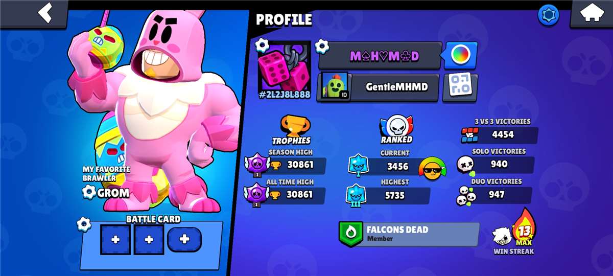 Game account sale Brawl Stars Game account sale Brawl Stars
